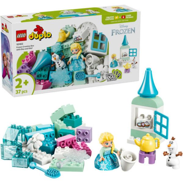 LEGO DUPLO Disney Jégvarázs: kreatív doboz Elsa és Olaf figurákkal (10462)
