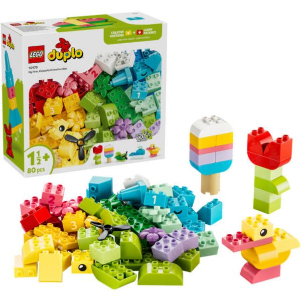 LEGO DUPLO Classic Színpompás, kreatív csomag (10479)