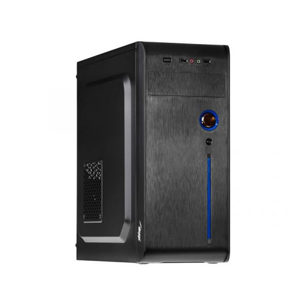 AKYGA AK939BL MIDI ATX PC ház, fekete