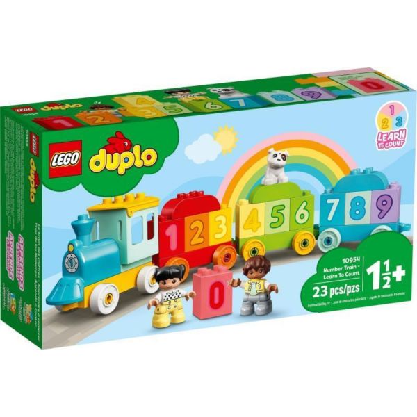 LEGO DUPLO Első készletek Számvonat - Tanulj meg számolni (10954)