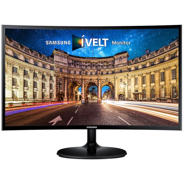 Samsung 27" Ívelt VA FHD LED Monitor (C27F390FHU)