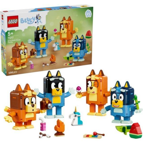 LEGO Bluey: Bluey családja kockákból (11217)