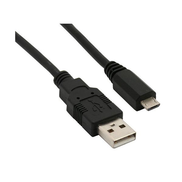 Roline USB A - USB micro B Összekötő kábel 1.8m