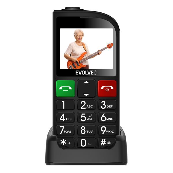EVOLVEO EasyPhone FL EP801 (SGM EP-801-FLB) fekete