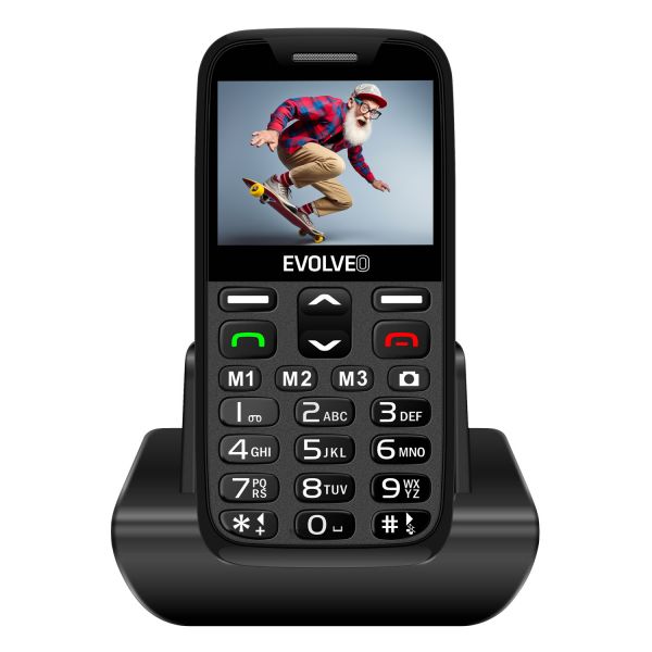 EVOLVEO EasyPhone XR EP601 (SGM EP-601-XR-BK) fekete