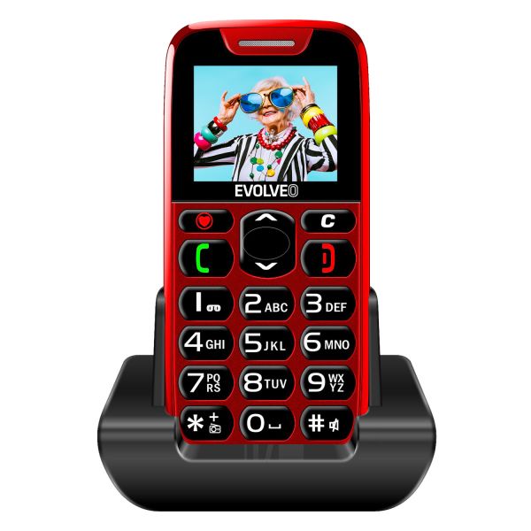EVOLVEO EasyPhone EP501 (SGM EP-501-RD) piros