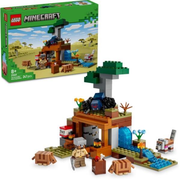 LEGO Minecraft Tatuexpedíció a bányában, figura a videójátékból (21269)