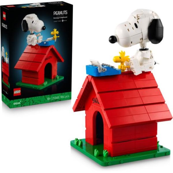 LEGO Ideas Peanuts: Snoopy kutyaháza (21368)