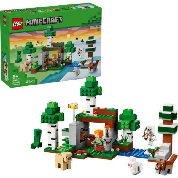 LEGO Minecraft Az első éjszaka kalandjai (21593)