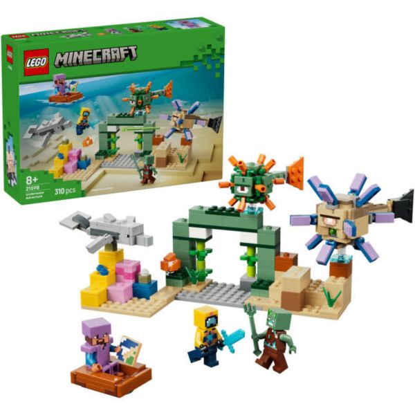 LEGO Minecraft Víz alatti kalandok (21598)