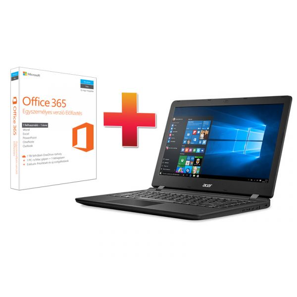 ACER Aspire ES1-332-C6N0 (NX.GGKEU.004) Fekete