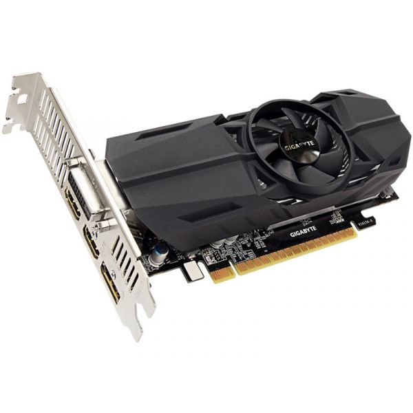 GIGABYTE NVIDIA GTX 1050 Ti Low Profile 4GB DDR5 OC (GV-N105TOC-4GL) videokártya