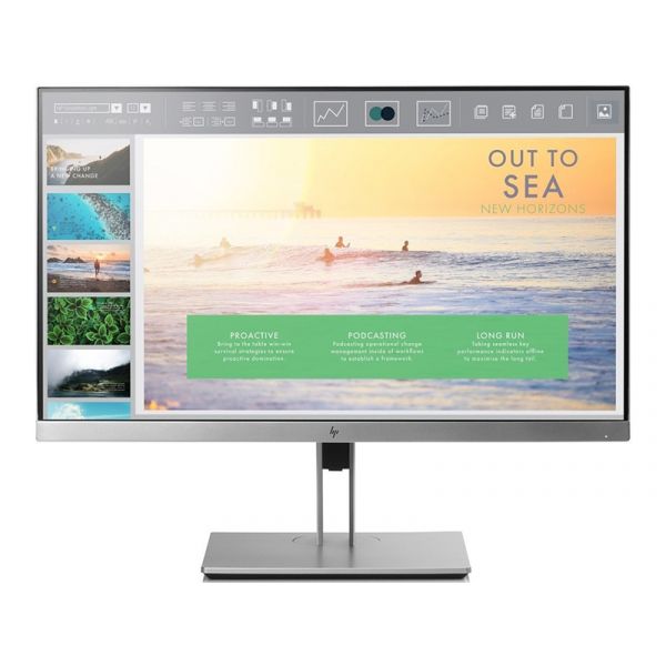 HP 23.8" E243 EliteDisplay LED Monitor ezüst-fekete