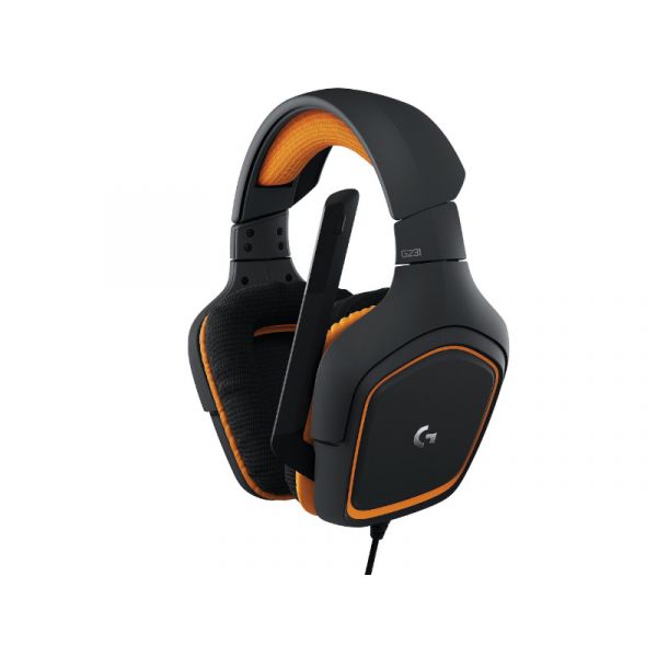 Logitech G231 Prodigy Gamer Headset (981-000627) Fekete/narancs