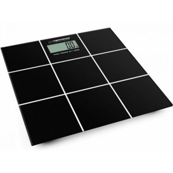 Esperanza SALSA Fürdőszoba mérleg (EBS004) Fekete