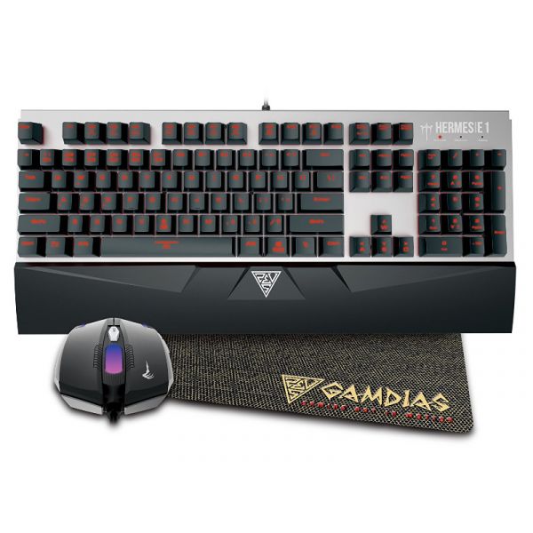 Gamdias HERMES E1 billentyűzet+egér combo hu