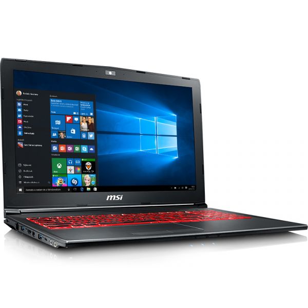 MSI GV62VR (GV62VR 7RF-1252HUR) Fekete