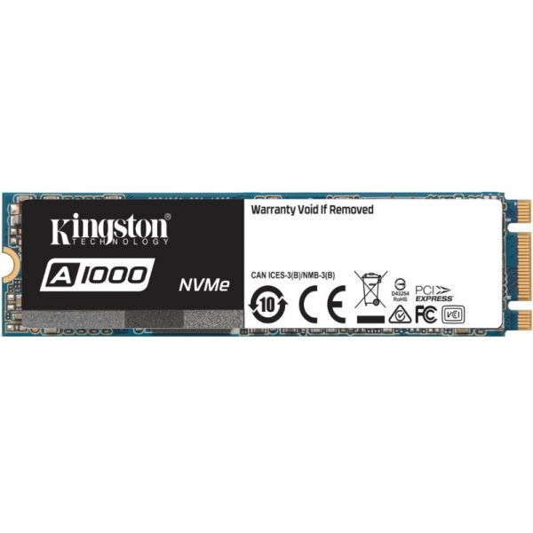 KINGSTON A1000 480GB M.2 PCIe SSD (SA1000M8/480G)