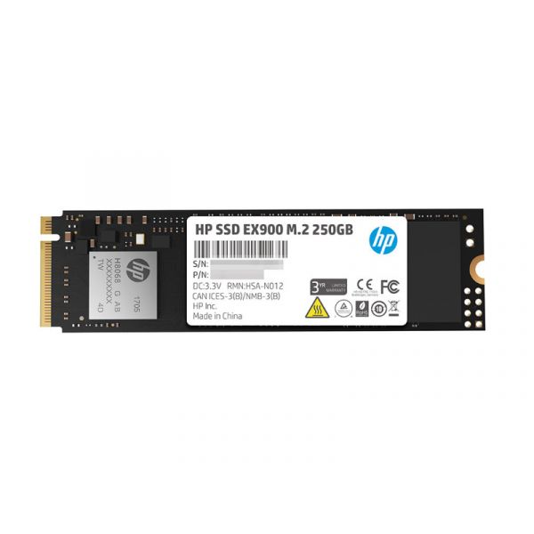 HP EX900 250GB M.2 PCIe SSD NVMe Gen3 SSD (2YY43AA)