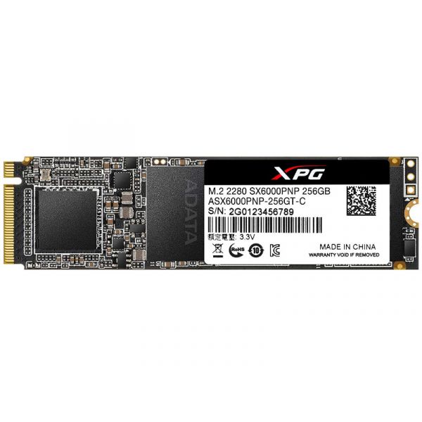 ADATA XPG SX6000 Pro 256G M.2 PCIe ASX6000PNP-256GT-C