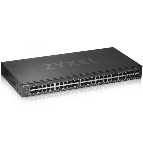 Zyxel GS1920-48V2-EU0101F 50 Portos Menedzselhető Switch