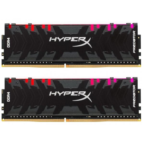 KINGSTON HyperX Predator RGB DDR4 3200MHz (Kit of 2) Memória, 32GB (HX432C16PB3AK2/32)