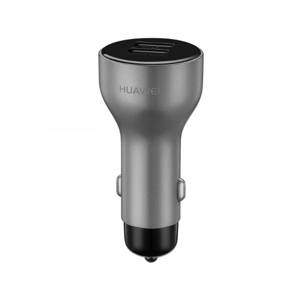 Huawei SuperCharge szivargyújtó töltő Type-C kábellel (HUA-AP38) Fekete/Ezüst