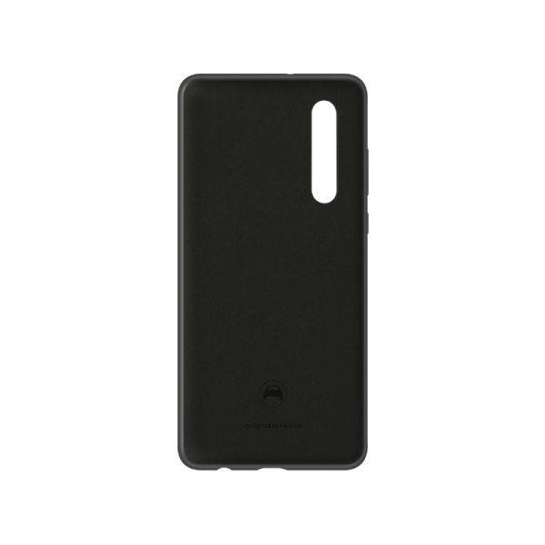 Huawei P30 gyári mágneses szilikon tok (51992844) fekete