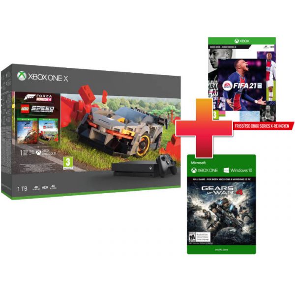 Xbox One X 1TB Forza Horizon 4 LEGO Speed Champions csomag
