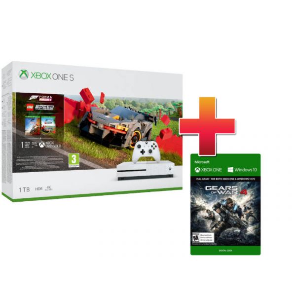 Xbox One S 1TB Forza Horizon 4 LEGO Speed Champions csomag