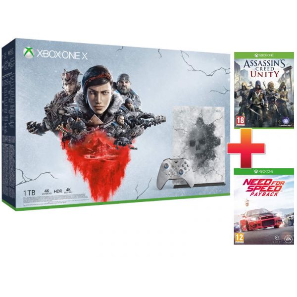Xbox One X 1TB Konzol Gears 5 Limited Edition