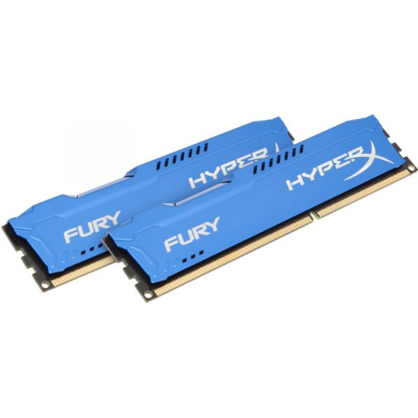 KINGSTON HyperX 16GB DDR3 1600MHz Fury Blue (HX316C10FK2/16) Memória