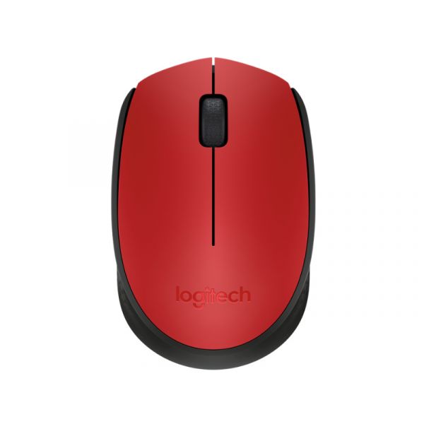 LOGITECH M171 vezeték nélküli egér (910-004641) Piros