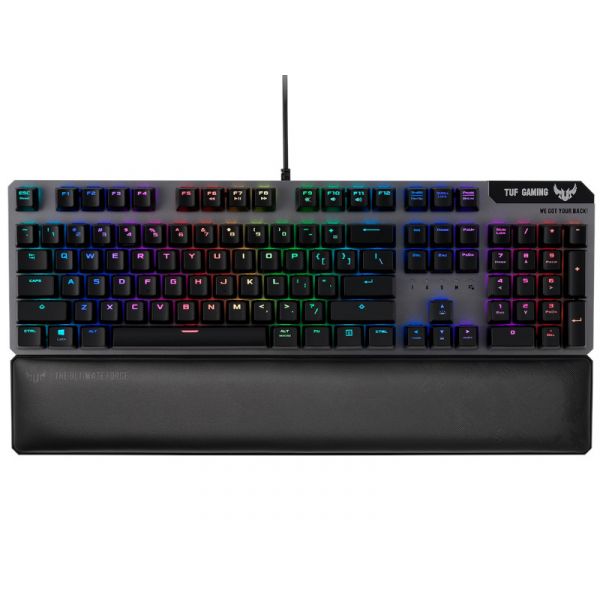 ASUS TUF GAMING K7 optomechanikus billentyűzet (RA03 TUF GAMING K7/LIN/HU) Fekete