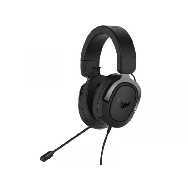 ASUS TUF GAMING H3 headset, Fegyvermetál
