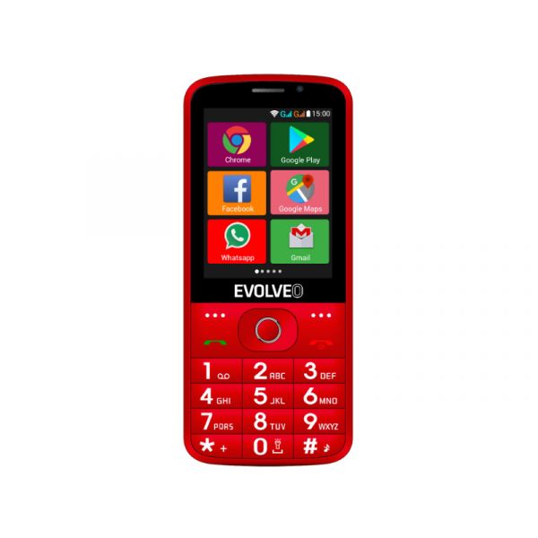 EVOLVEO EasyPhone AD Dual-SIM (SGM EP900-ADB RED) piros