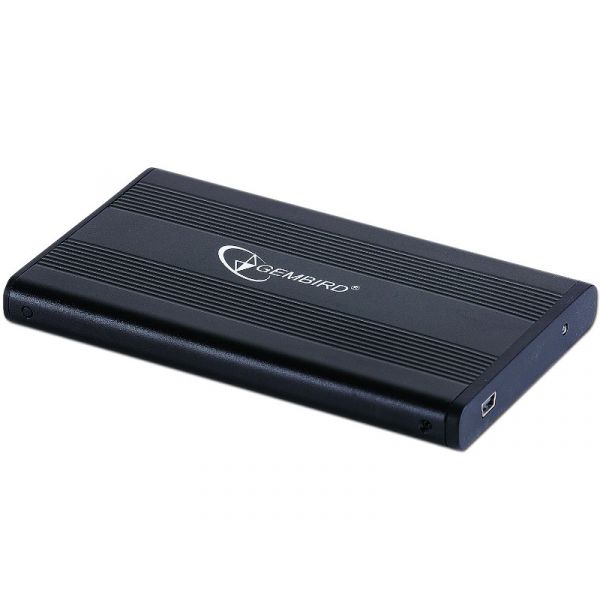 Gembird 2,5" Külső HDD Ház USB 2.0 (EE2-U2S-5) Fekete