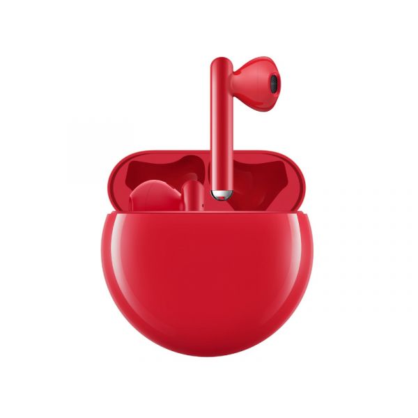 Huawei Freebuds 3 vezetéknélküli bluetooth fülhallgató (55032452) piros
