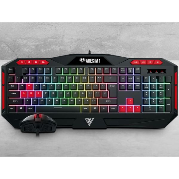 Gamdias ARES M1 Gamer Billentyűzet + ZEUS E2 Egér Szett