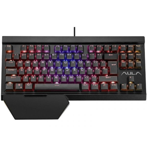 Aula Hyperion Vezetékes Mechanikus RGB Gaming Billentyűzet (AULA HYPERION HU)