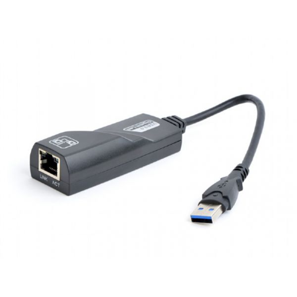 Gembird USB3.0 Gigabit-LAN adapter (NIC-U3-02) Fekete