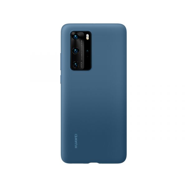 HUAWEI P40 Pro GYÁRI SZILIKON TOK (51993799) Ink Blue