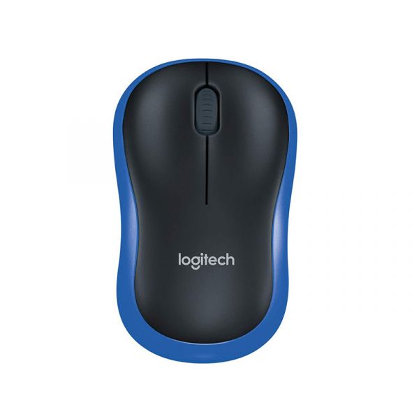 Logitech  M185 vezeték nélküli egér (910-002236) Kék