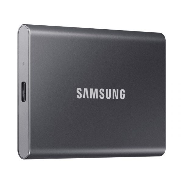 Samsung Hordozható SSD T7 USB 3.2 2TB (MU-PC2T0T/WW) Szürke