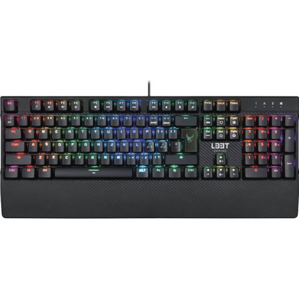 L33T Gaming Megingjörd Mechanikus Gaming Billentyűzet (160391)