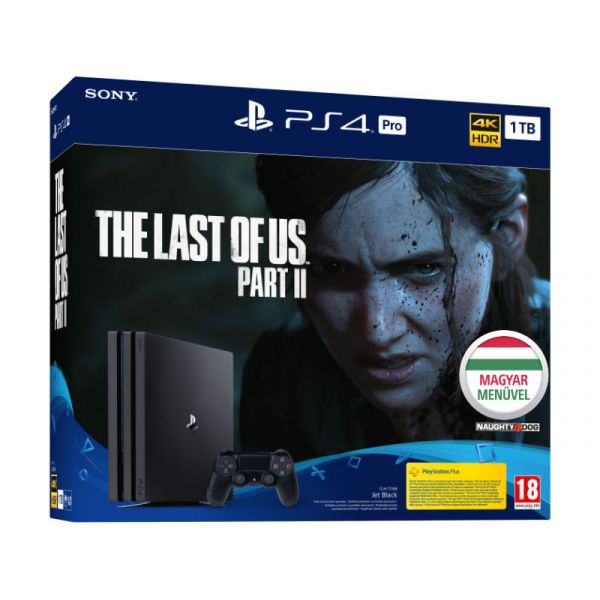 SONY PS4 konzol Pro 1TB +  The Last of Us Part II