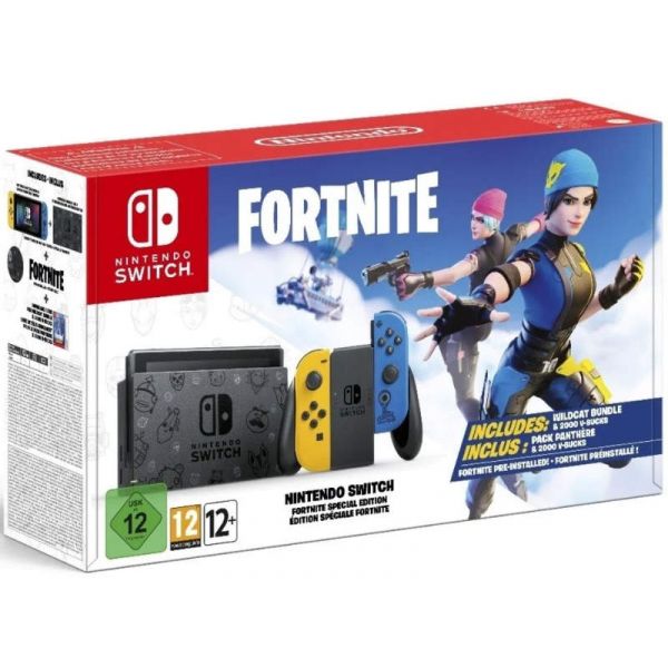 Nintendo Switch Konzol Fortnite Special Edition