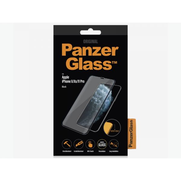 PanzerGlass Apple iPhone X/Xs/11 Pro kijelzővédő üvegfólia (5711724026706) Fekete