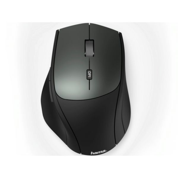 Hama "MW-600" Vezeték Nélküli Optikai Egér 2 db Vevővel USB + Type-C (182616)
