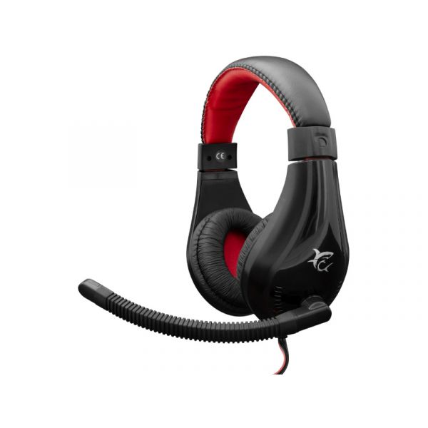 White Shark Serval Gamer Headset (GH-2040) Fekete/Piros